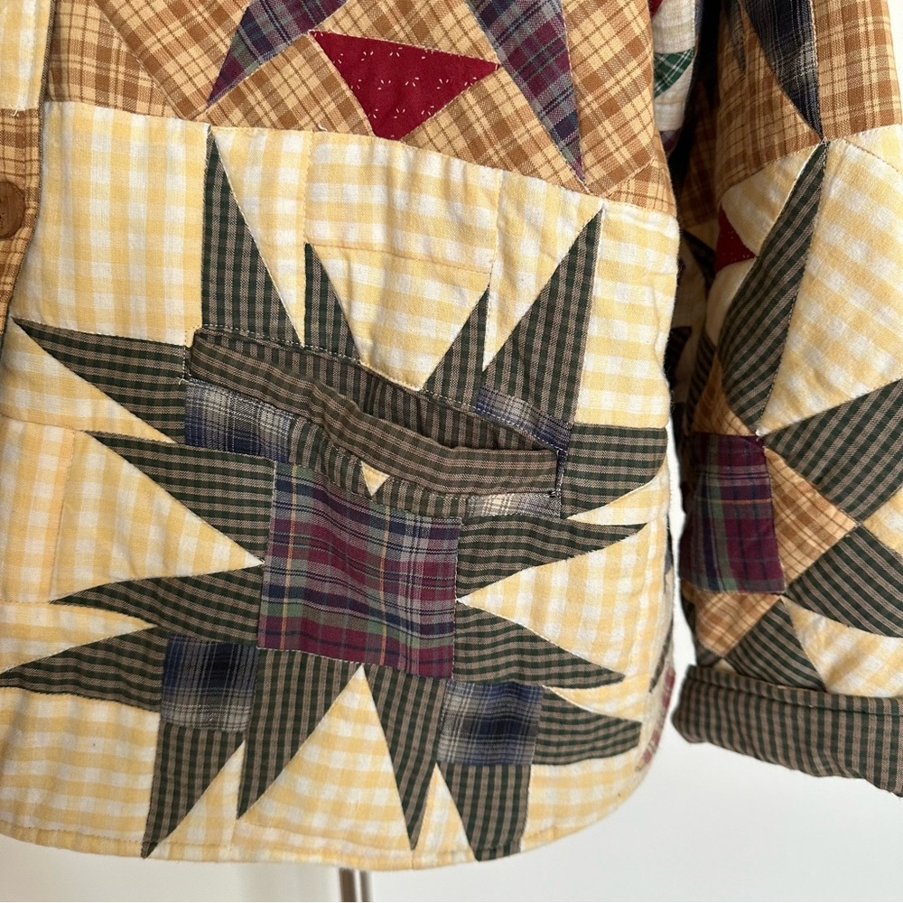 Patchwork Quilted Jacket - Picture 9 of 16